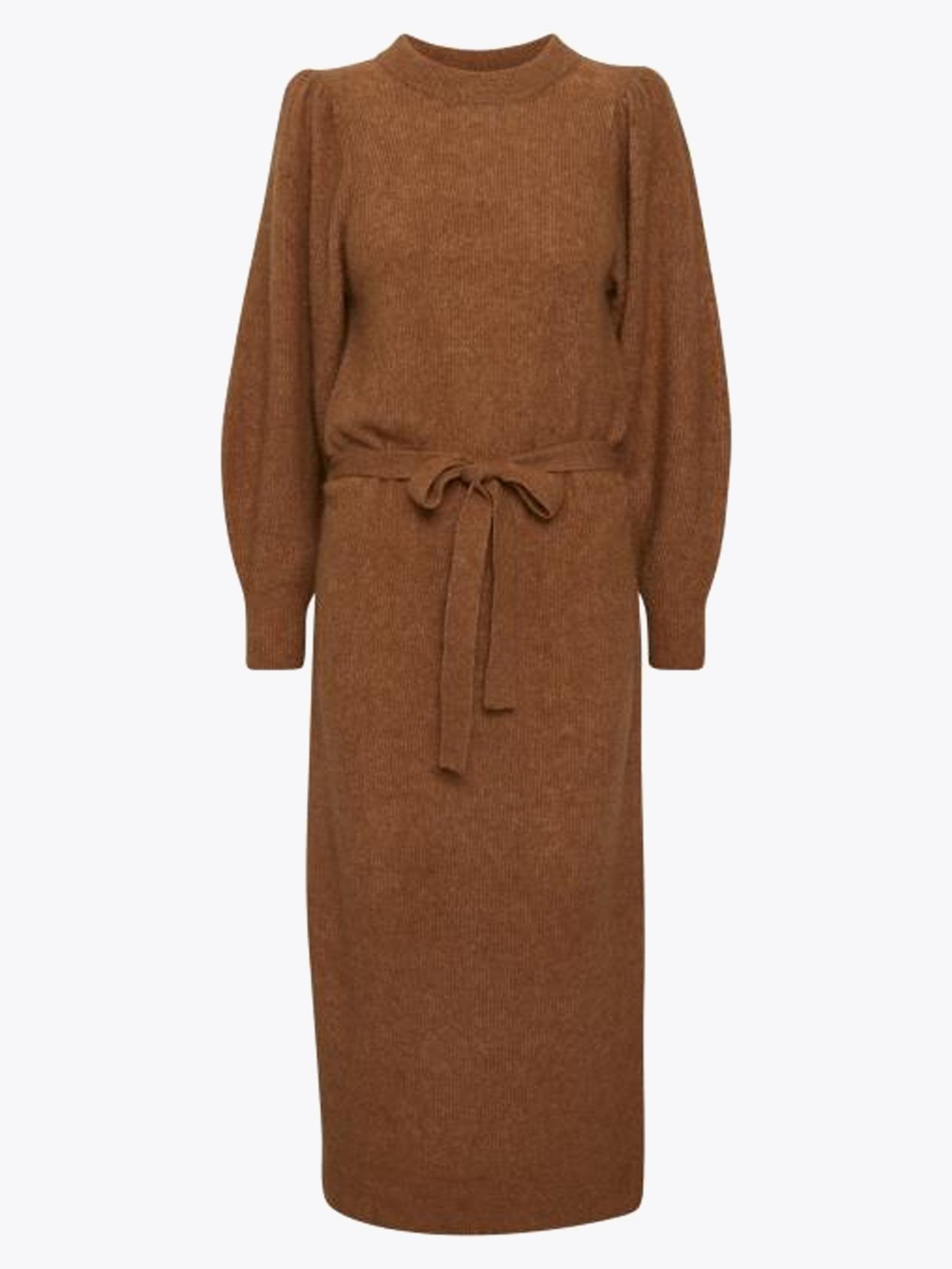 Ichi Jordan Dress Bombay Brown