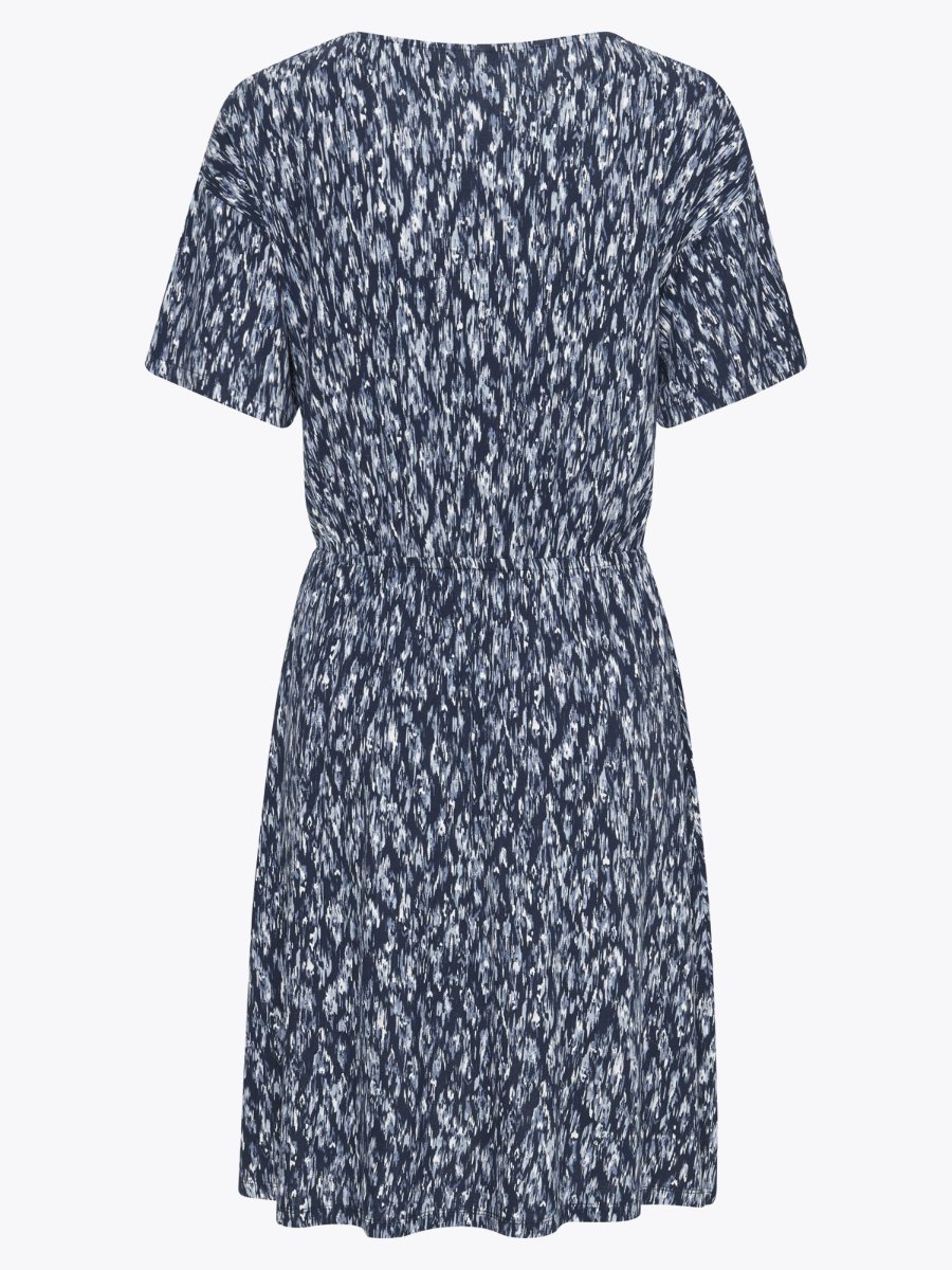 Ichi Lisa Dress 12 Cashmere Blue