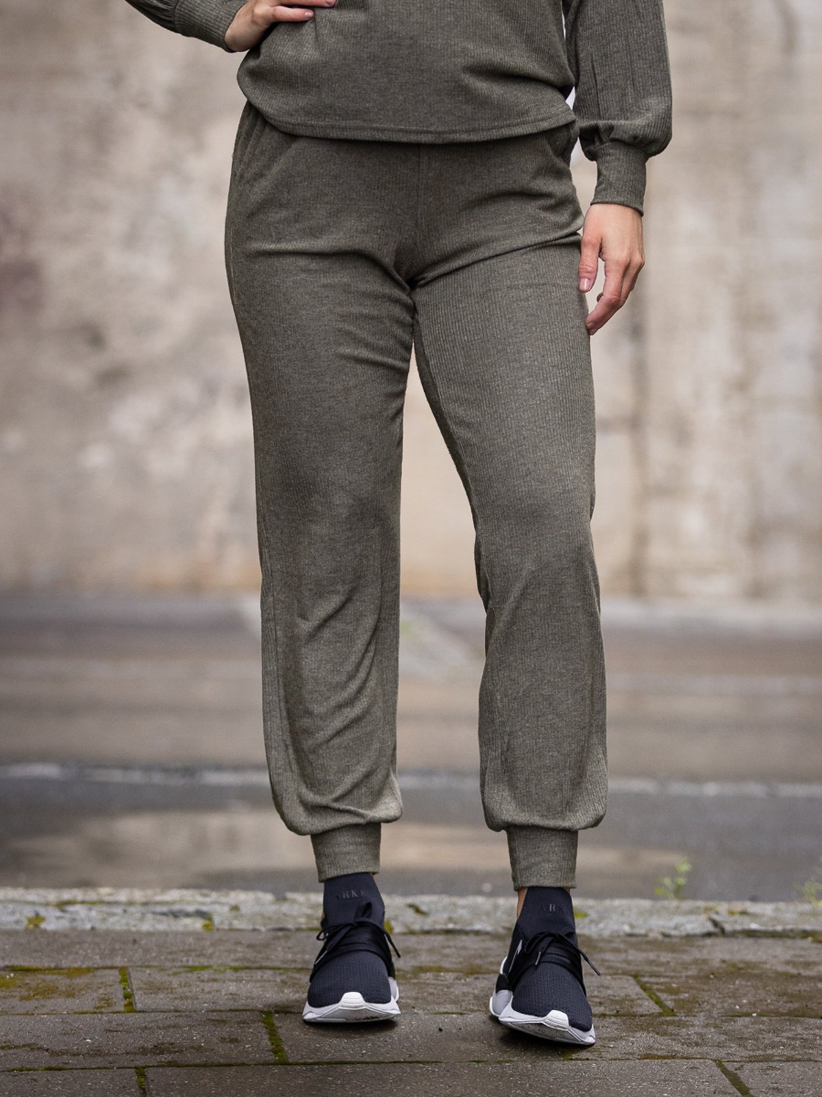 Ichi Kyla Pant Ivy green