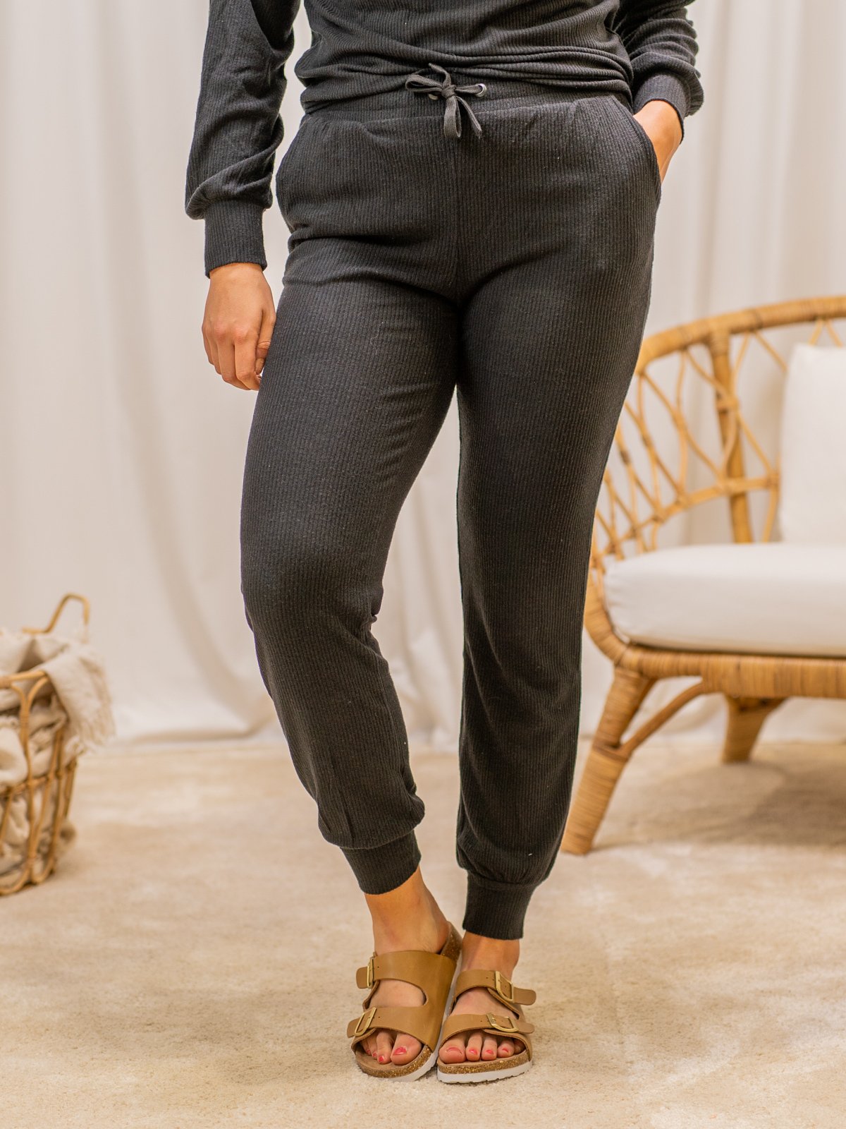 Ichi Kyla Pant Svart