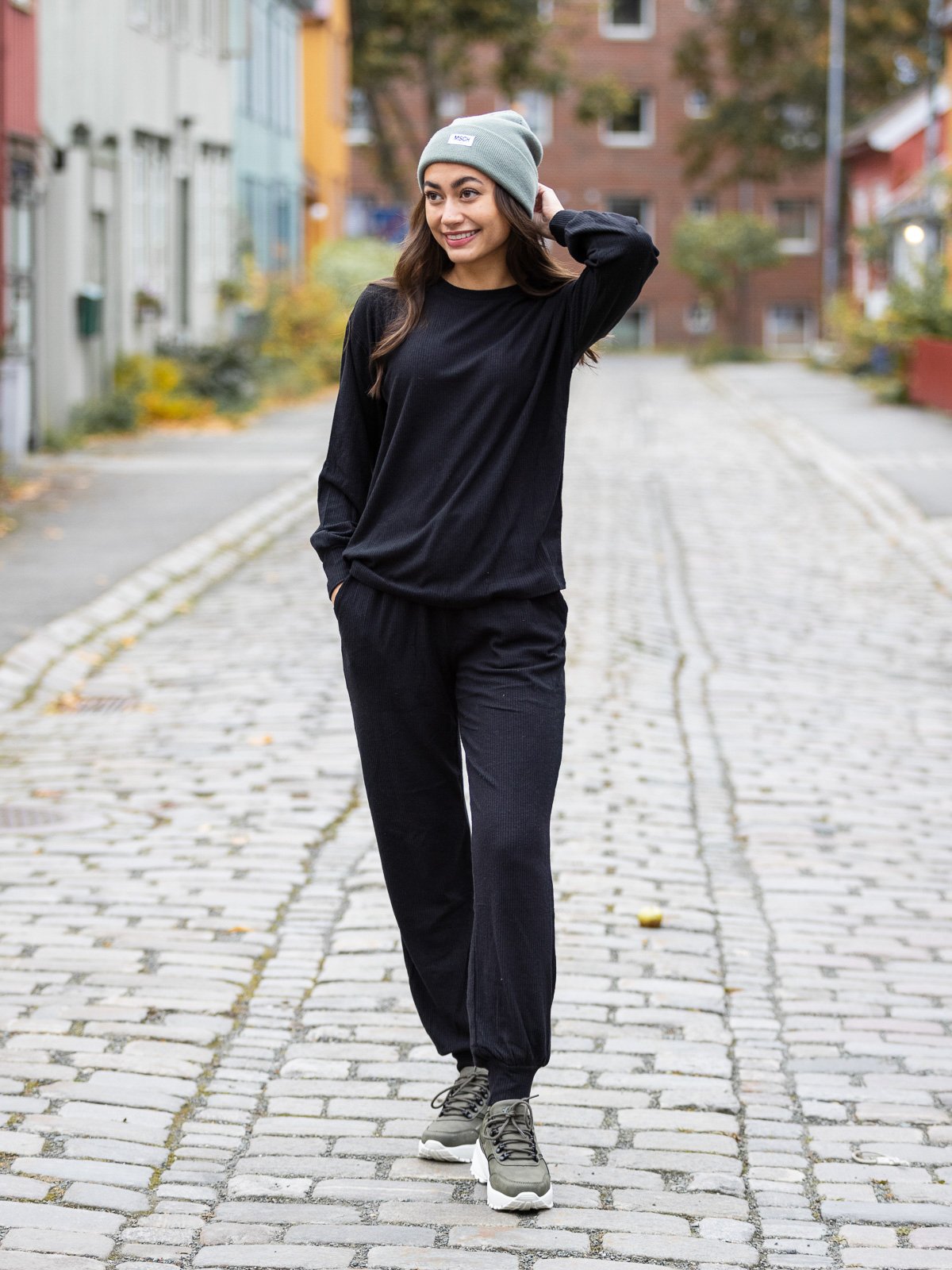 Ichi Kyla Pant Svart