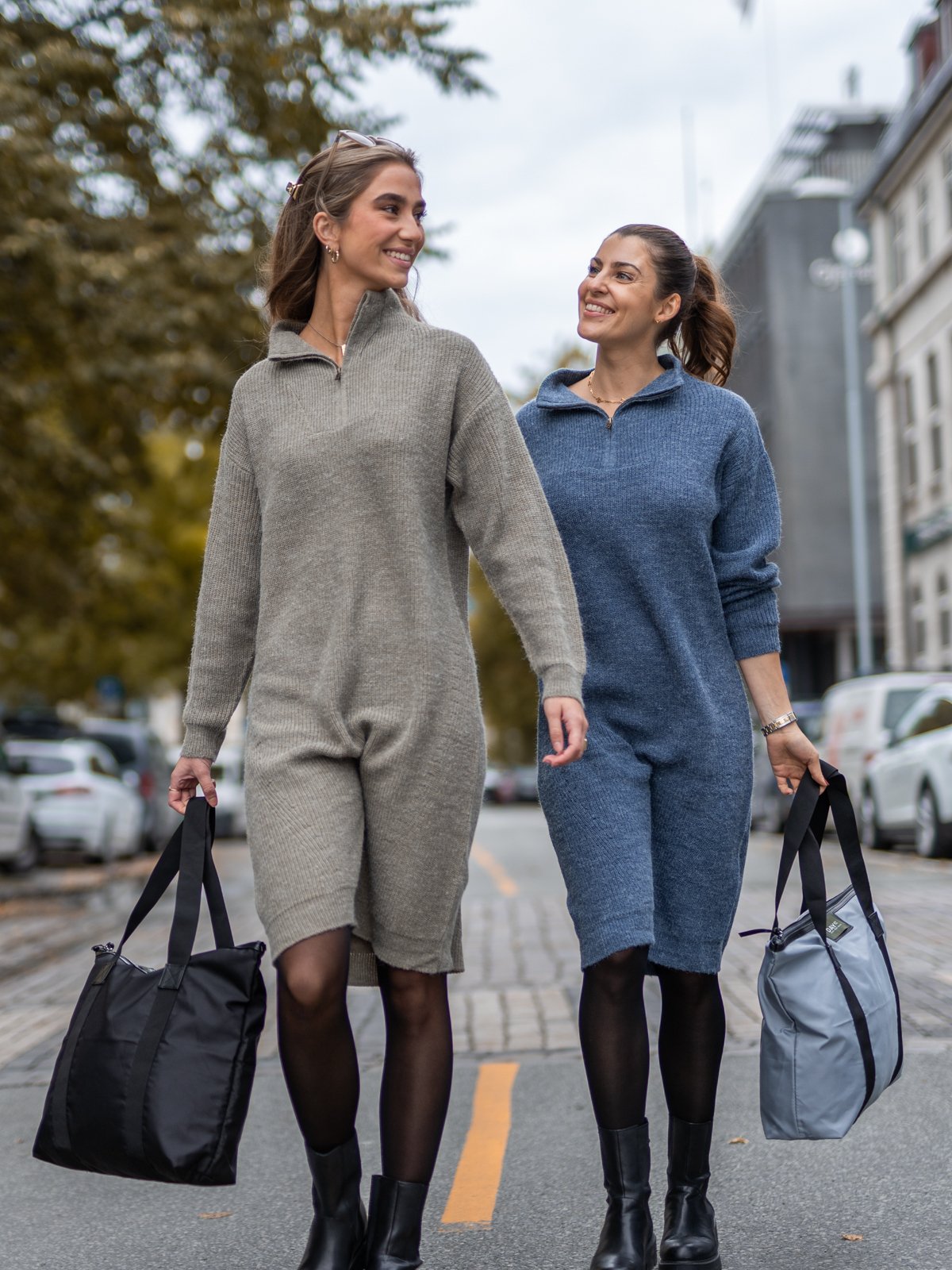 Ichi Novo Dress 5 Vetiver