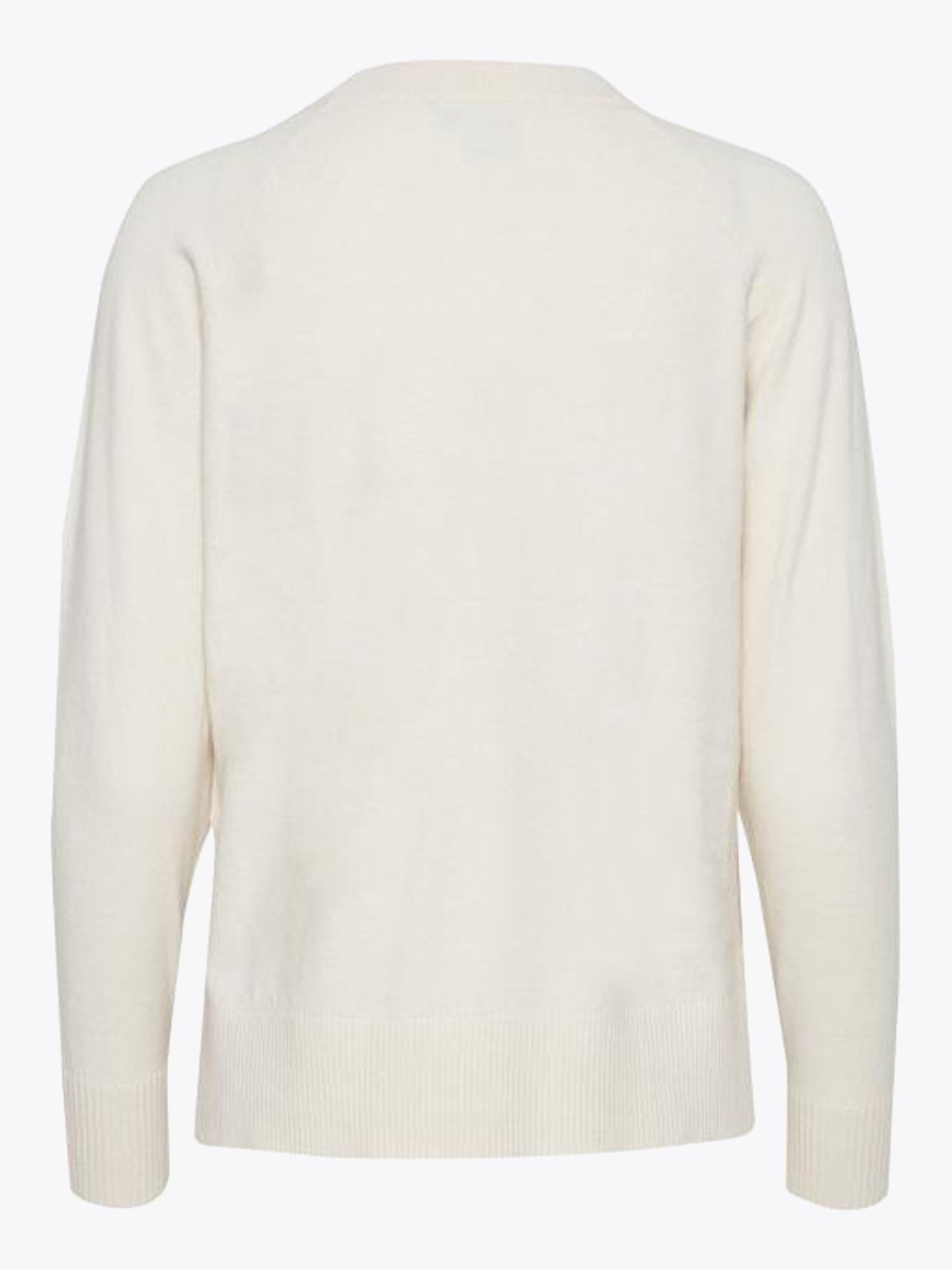 Ichi Kava Long Sleeve Oatmeal Melange