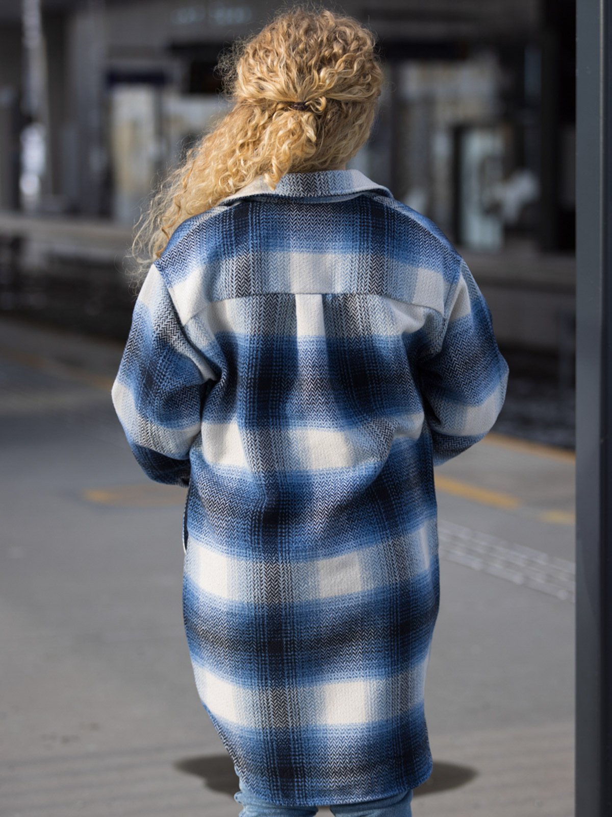 Ichi Evali Jacket Forever Blue