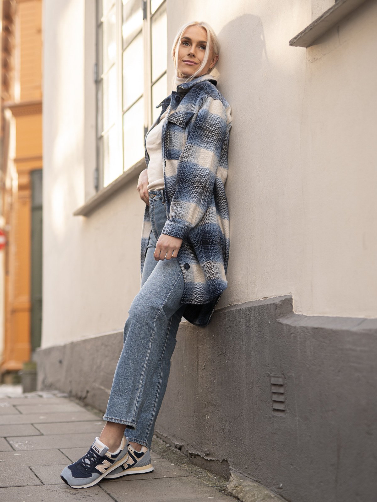 Ichi Evali Jacket Forever Blue