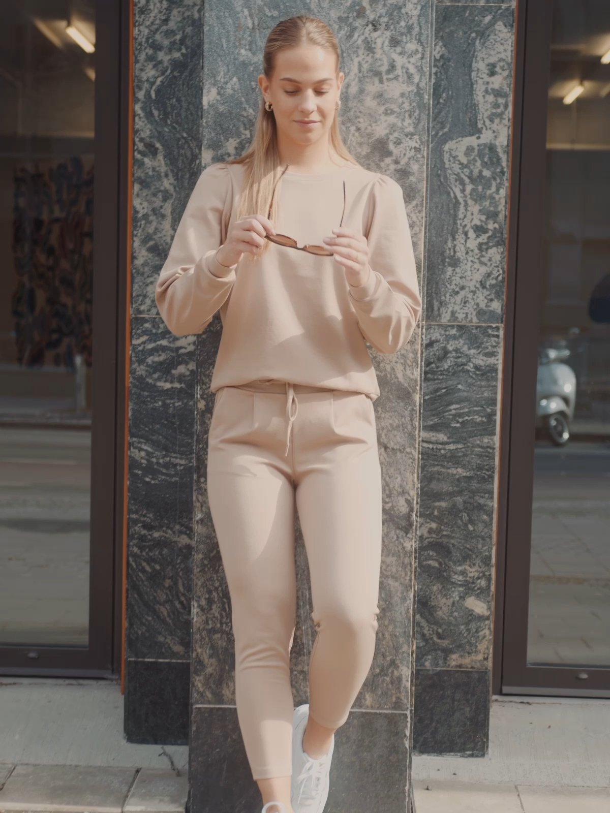 Ichi x GI Exclusive Kate Sweater Natural