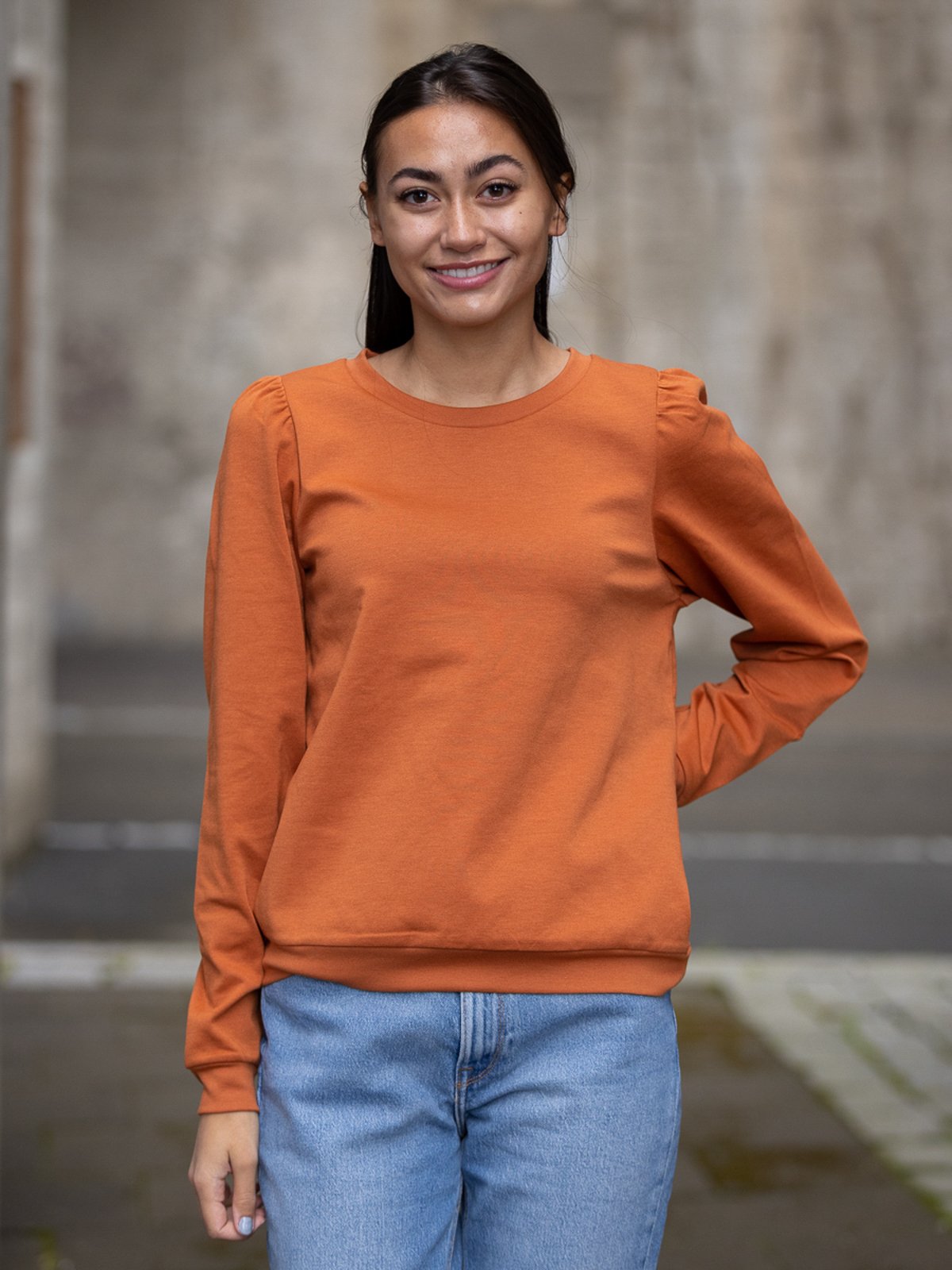 Ichi x GI Exclusive Kate Sweater Brunoransje