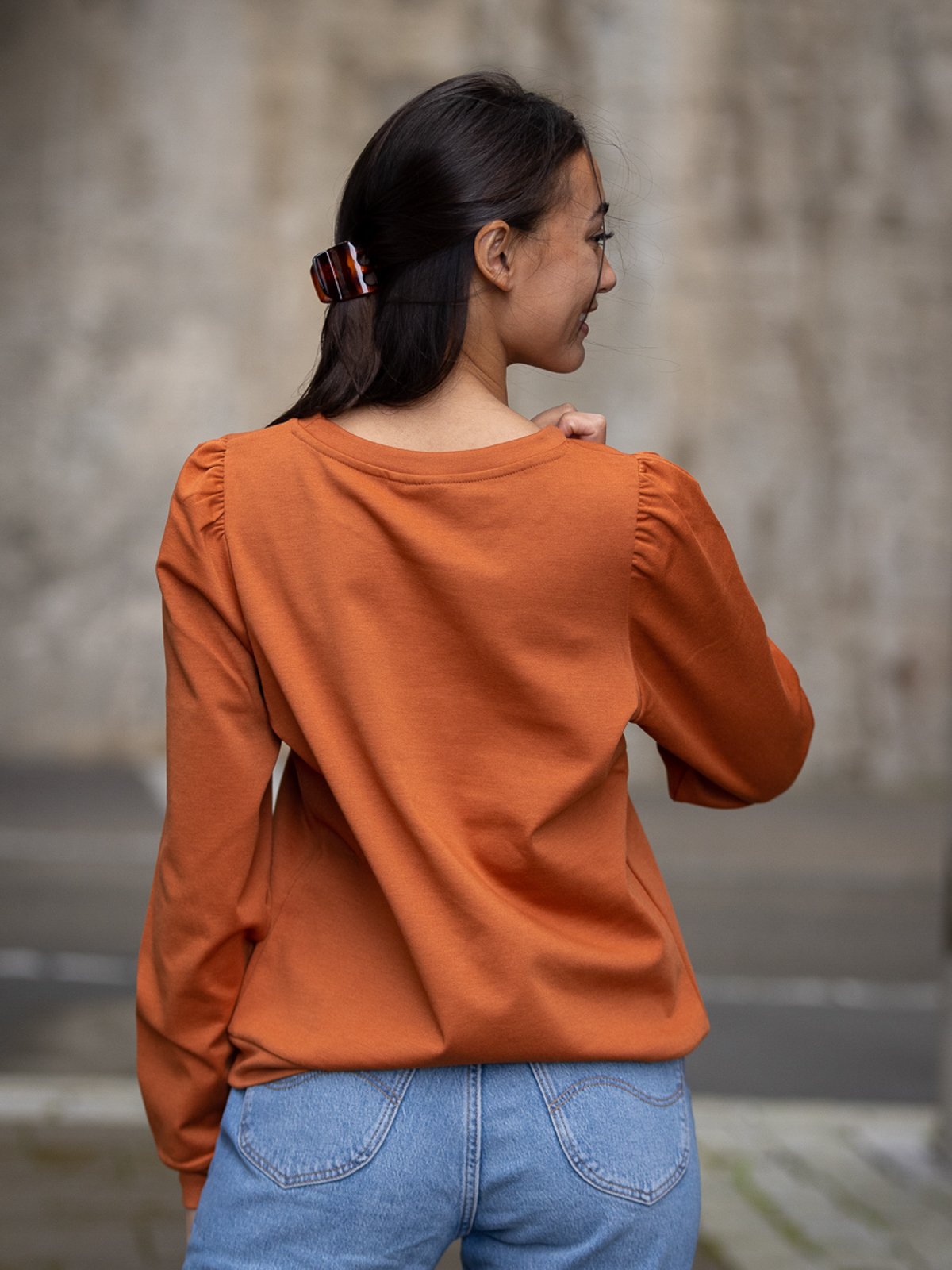 Ichi x GI Exclusive Kate Sweater Brunoransje