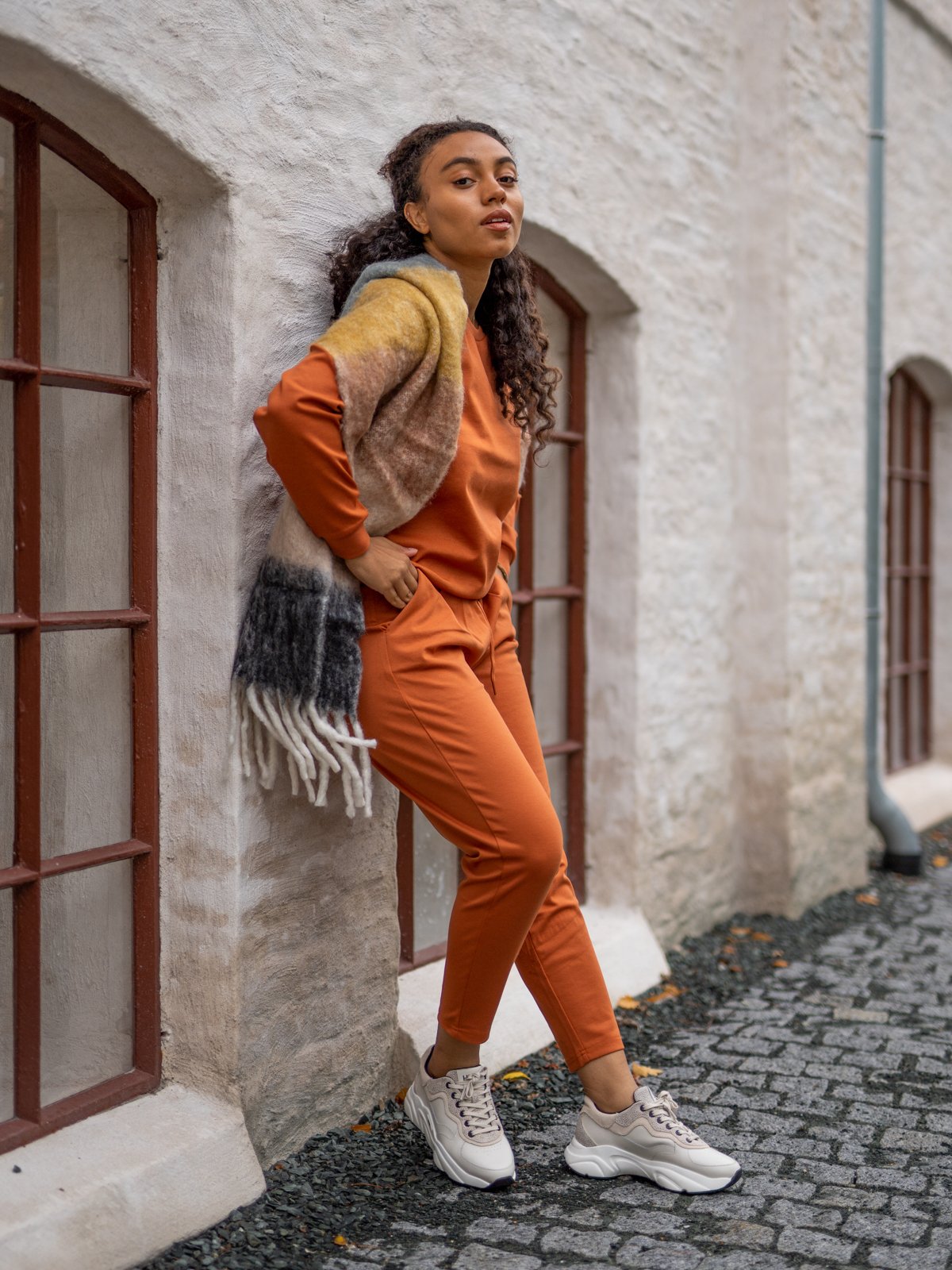 Ichi x GI Exclusive Kate Sweater Brunoransje