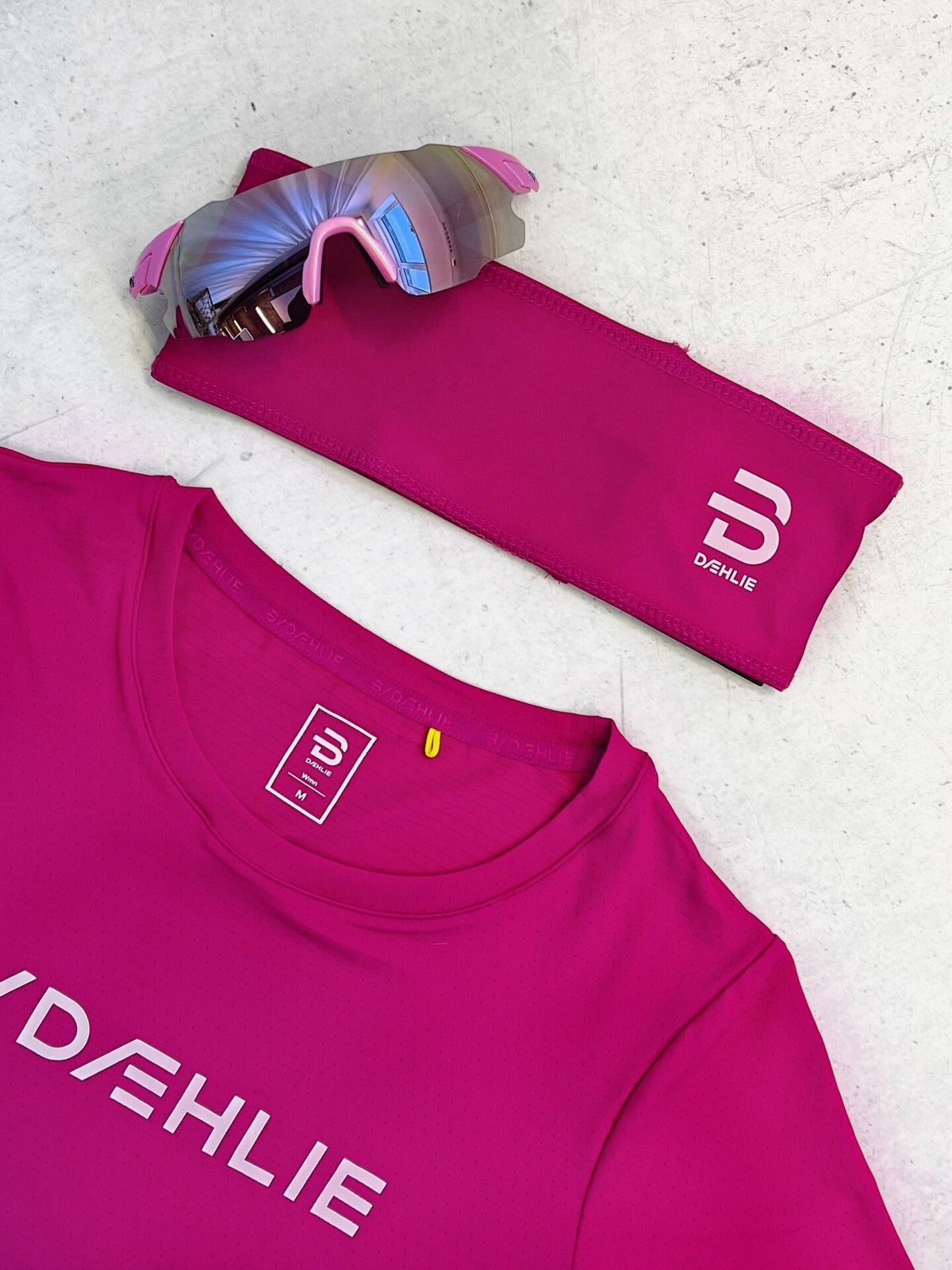 Dæhlie Headband Polyknit Festival Fuchsia