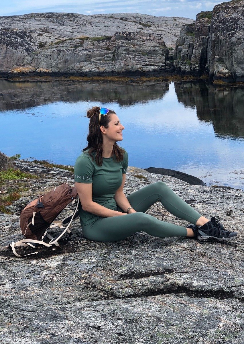 Röhnisch Nora Lasting High Waist Tights Dark Forest