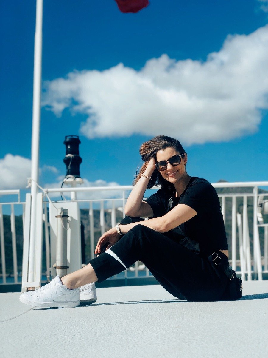 Nike Sportswear Swoosh Pant Black/ White