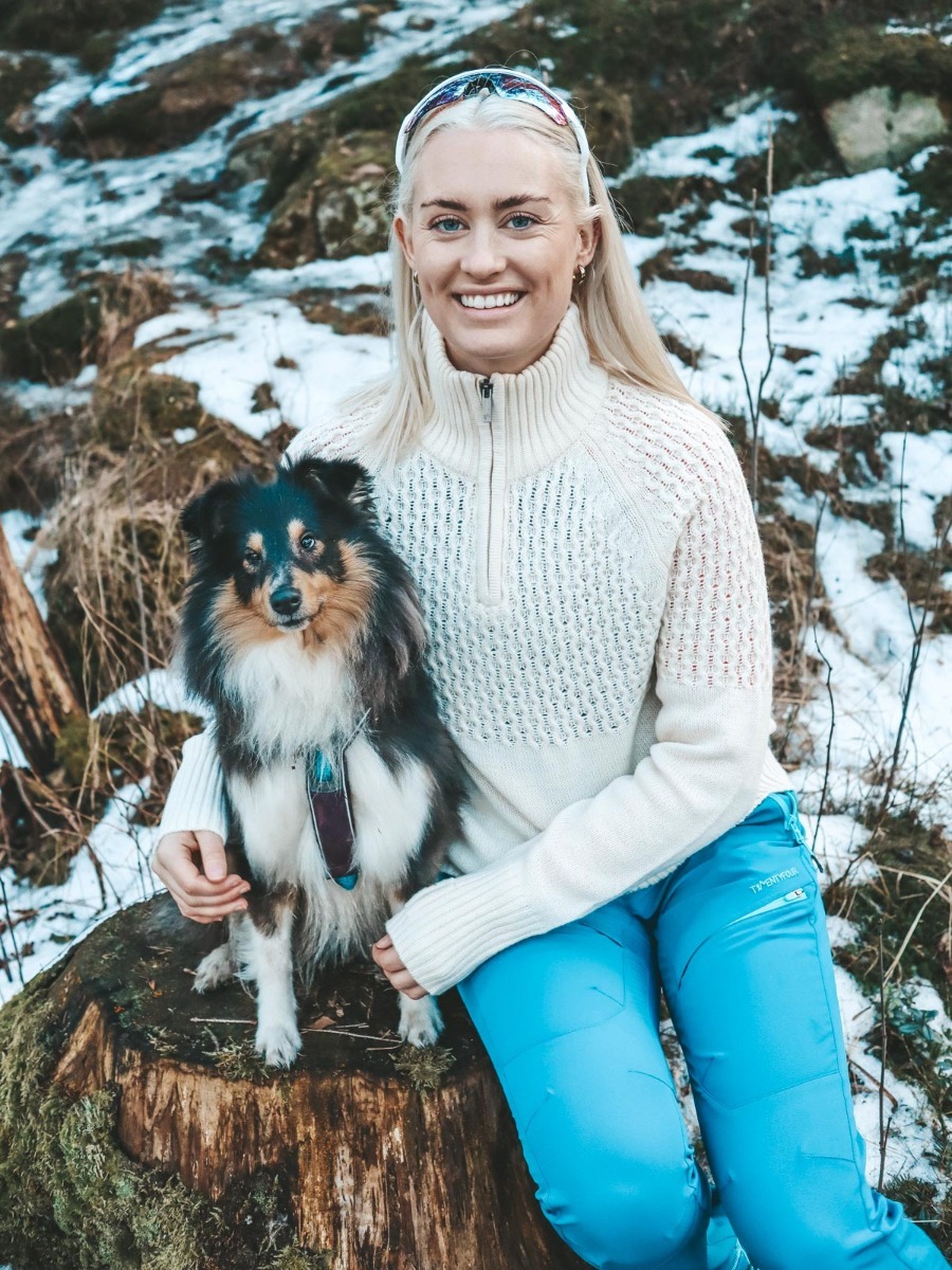 Twentyfour Mellow Wave Ull Half zip Bomull