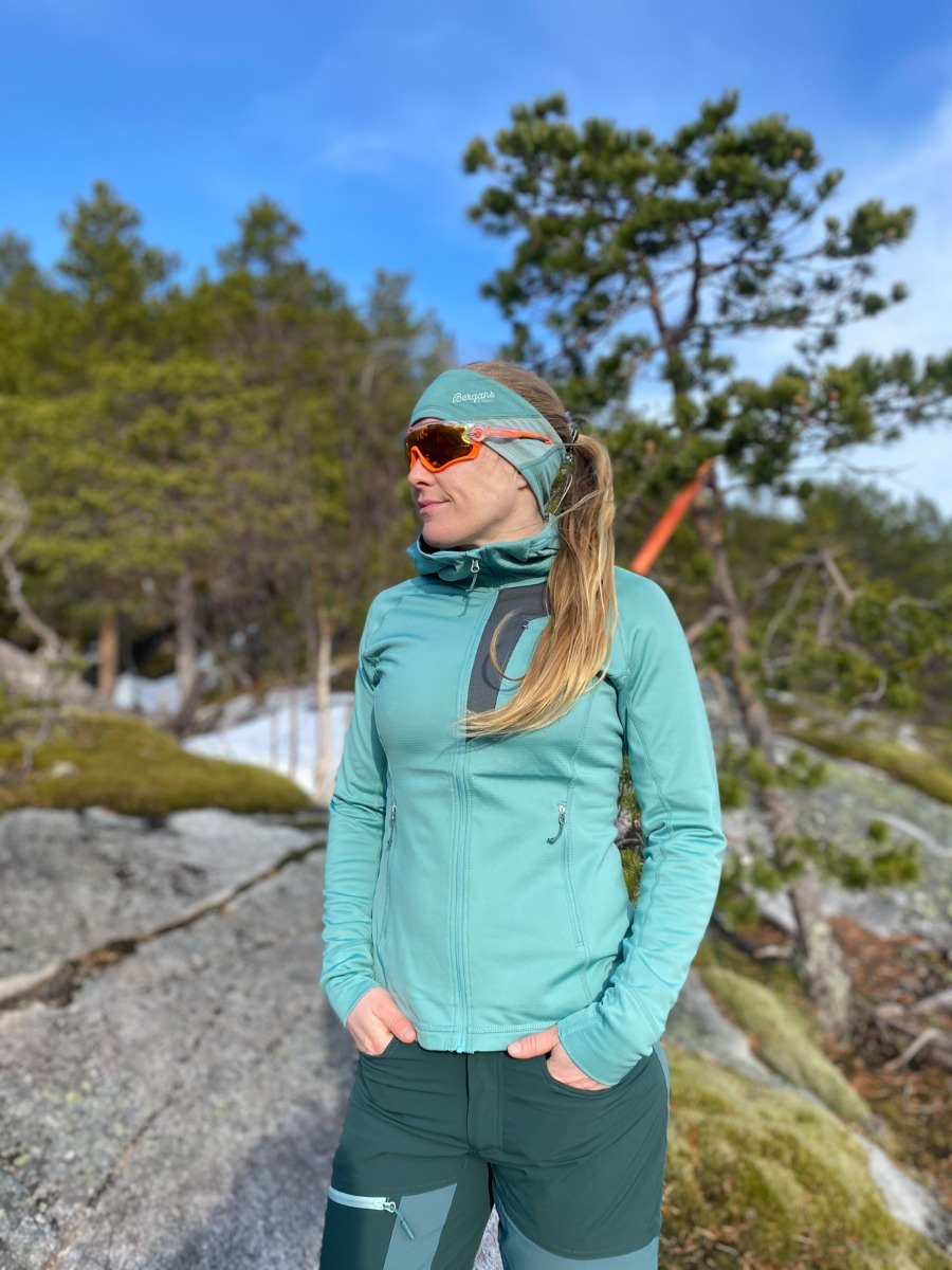 Bergans Skaland Hood Jacket Light Forest Frost