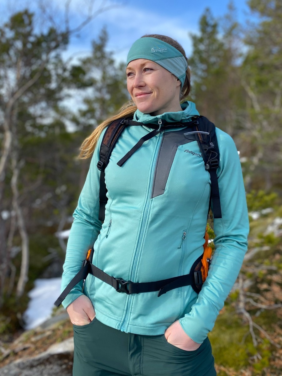 Bergans Skaland Hood Jacket Light Forest Frost