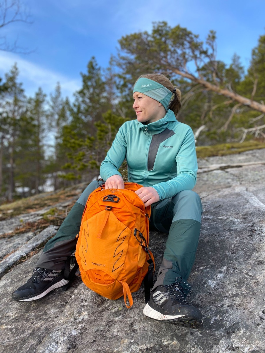 Bergans Skaland Hood Jacket Light Forest Frost