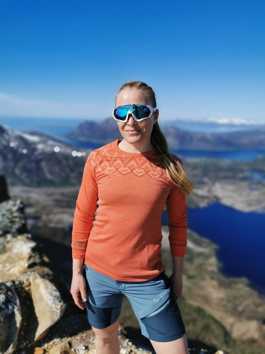 Twentyfour Finse Freja Ull ls Orange