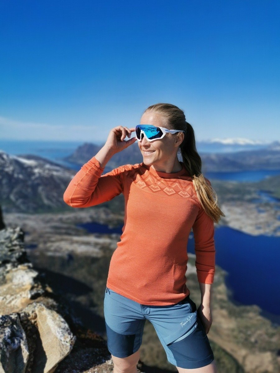 Twentyfour Finse Freja Ull ls Orange