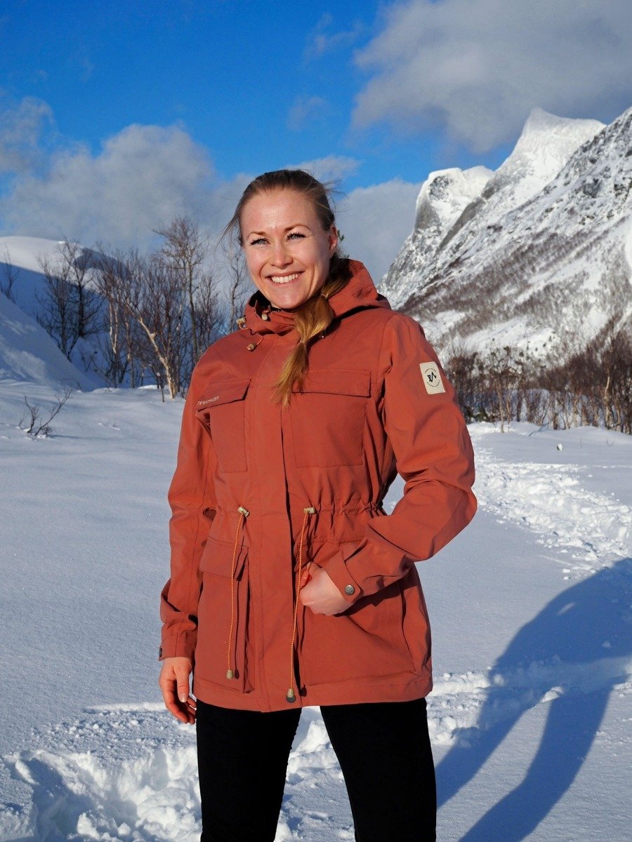 Twentyfour 1222 2-Lags Jakke Brent rød