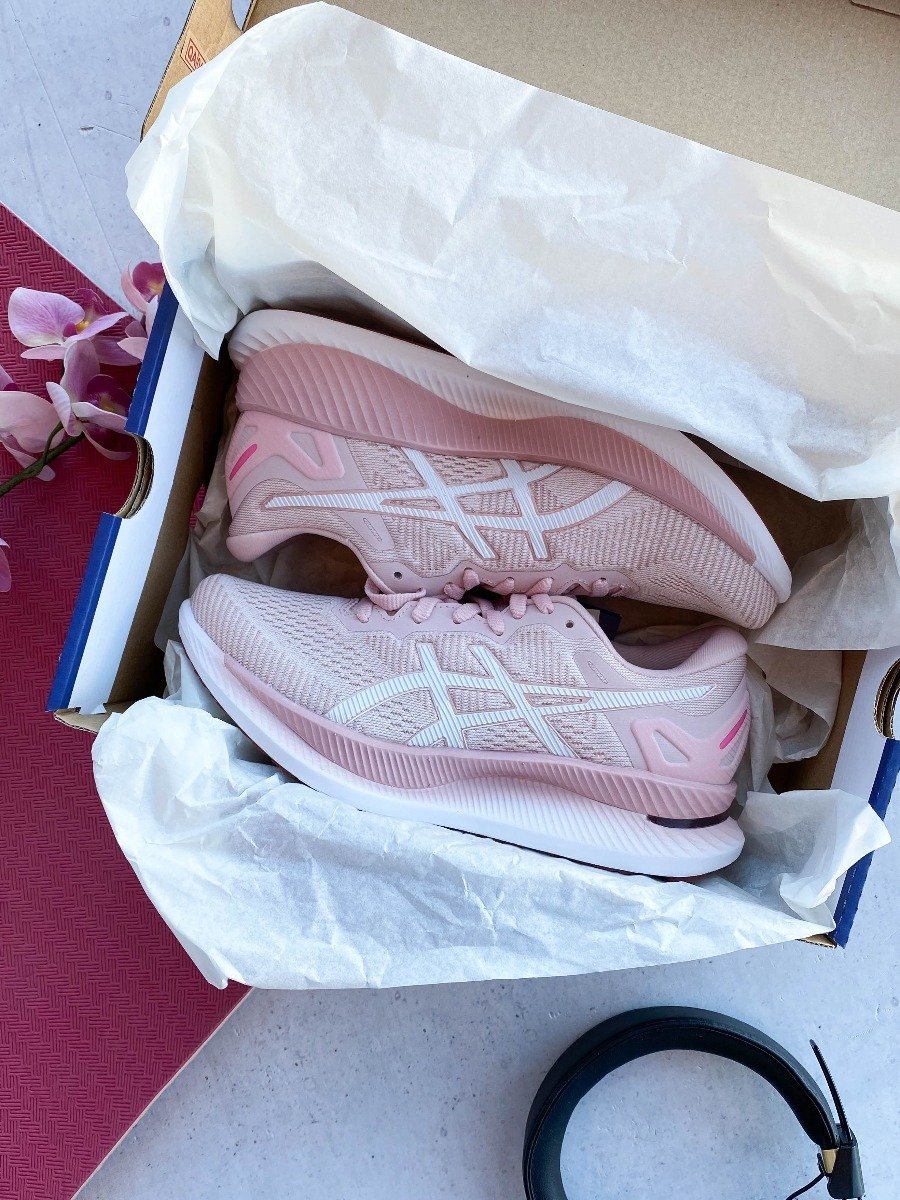 ASICS GlideRide Ginger Peach/ White