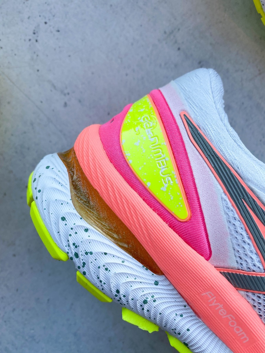 ASICS Gel-Nimbus 22 Lite-Show White/ Sun Coral