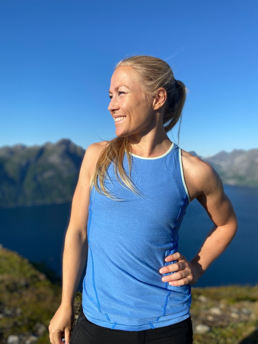 Johaug Lithe Tech-Wool Singlet_2.0 Lakeb