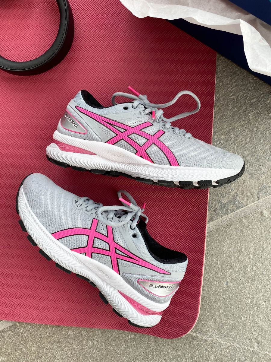 ASICS Gel-Nimbus 22 Piedmont Grey/ Hot Pink