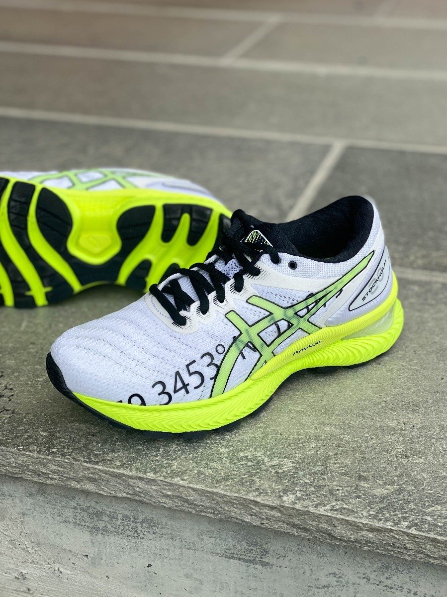 ASICS Gel-Nimbus 22 White/ Safety Yellow