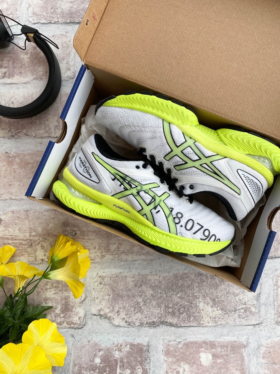 ASICS Gel-Nimbus 22 White/ Safety Yellow