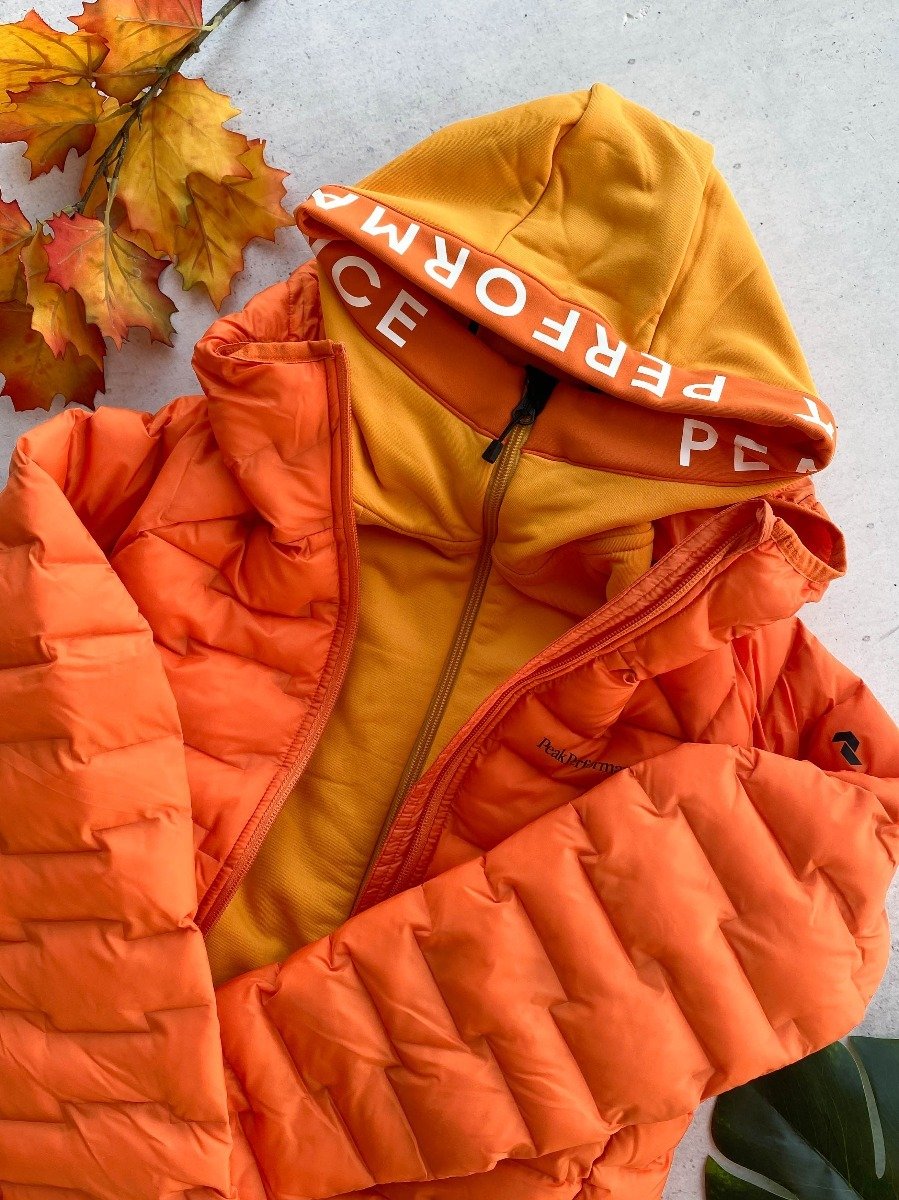 Peak Performance Argon Light Hood Jacket Orange Altitude