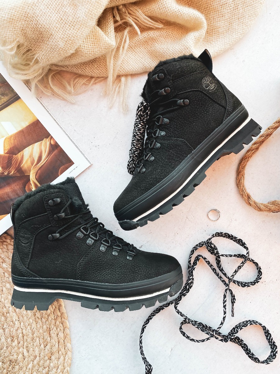 Timberland Eurohiker WP Fur Lined Black