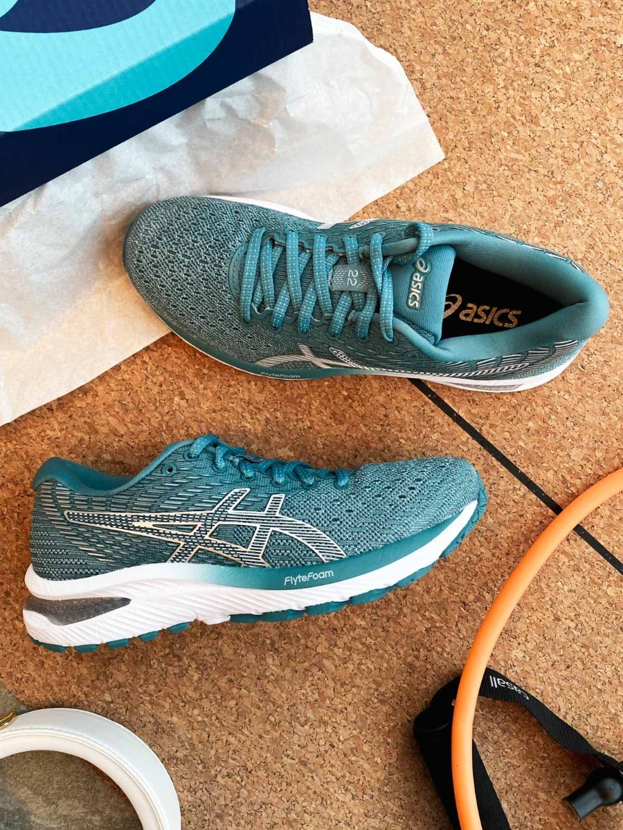 ASICS Gel-Cumulus 22 Smoke Blue/ White