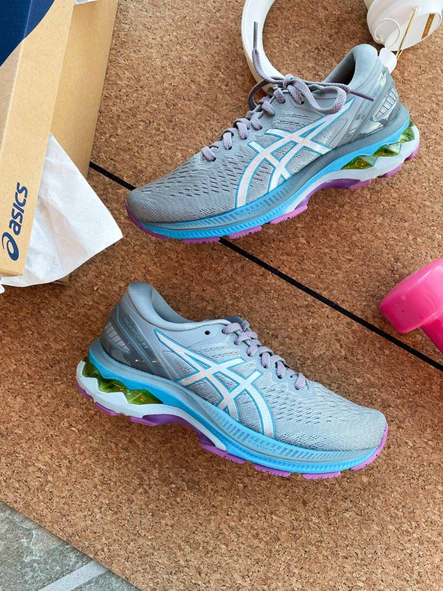 ASICS Gel-Kayano 27 Digital Aqua/Pure Silver
