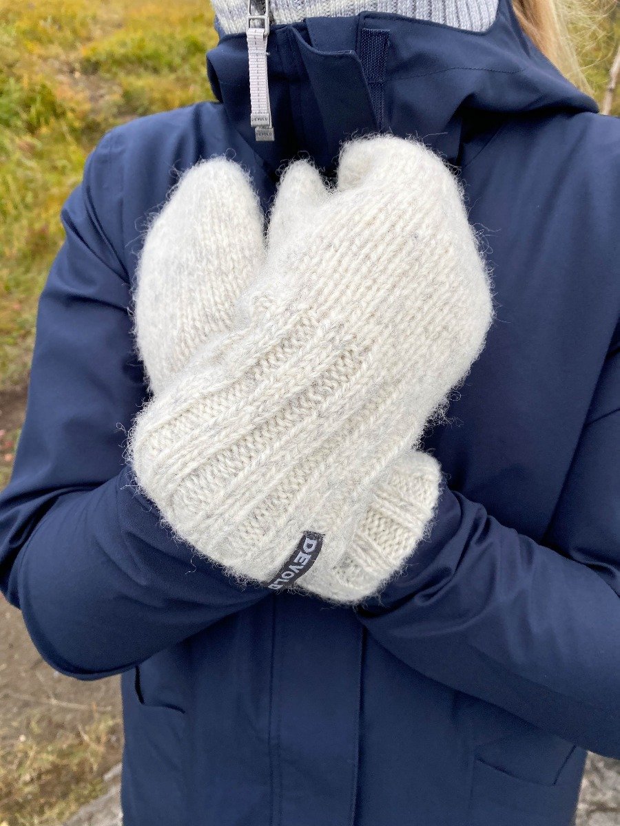 Devold Nansen Mitten Grey Melange