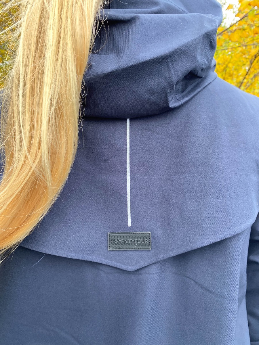 Twentyfour Mellow 2-Lags Trench Blekkblå