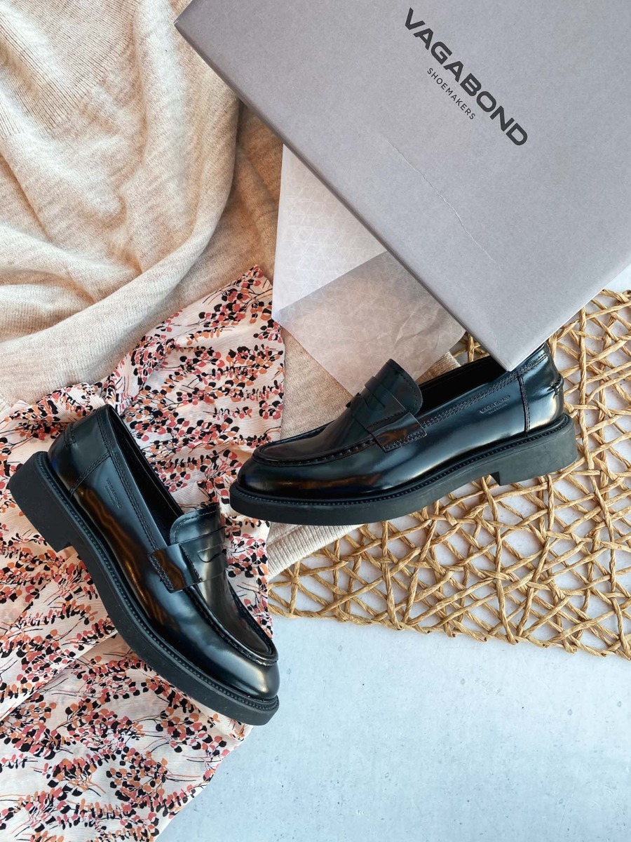 Vagabond Alex Leather Black Cow Leather