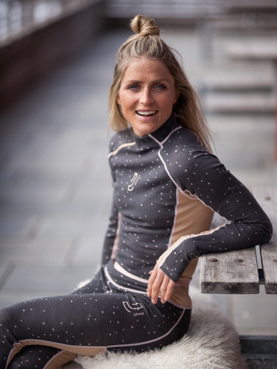 Johaug Maven Wool Half Zip Shadow