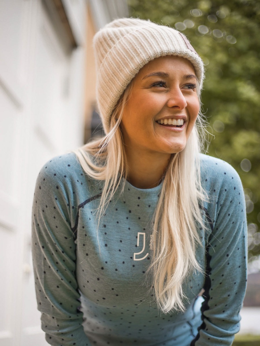 Johaug Maven Wool Long Sleeve Ablue