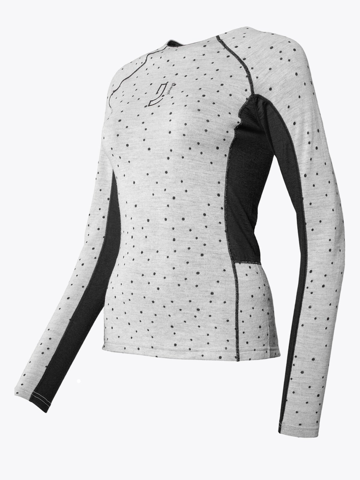 Johaug Maven Wool Long Sleeve Grey Melange