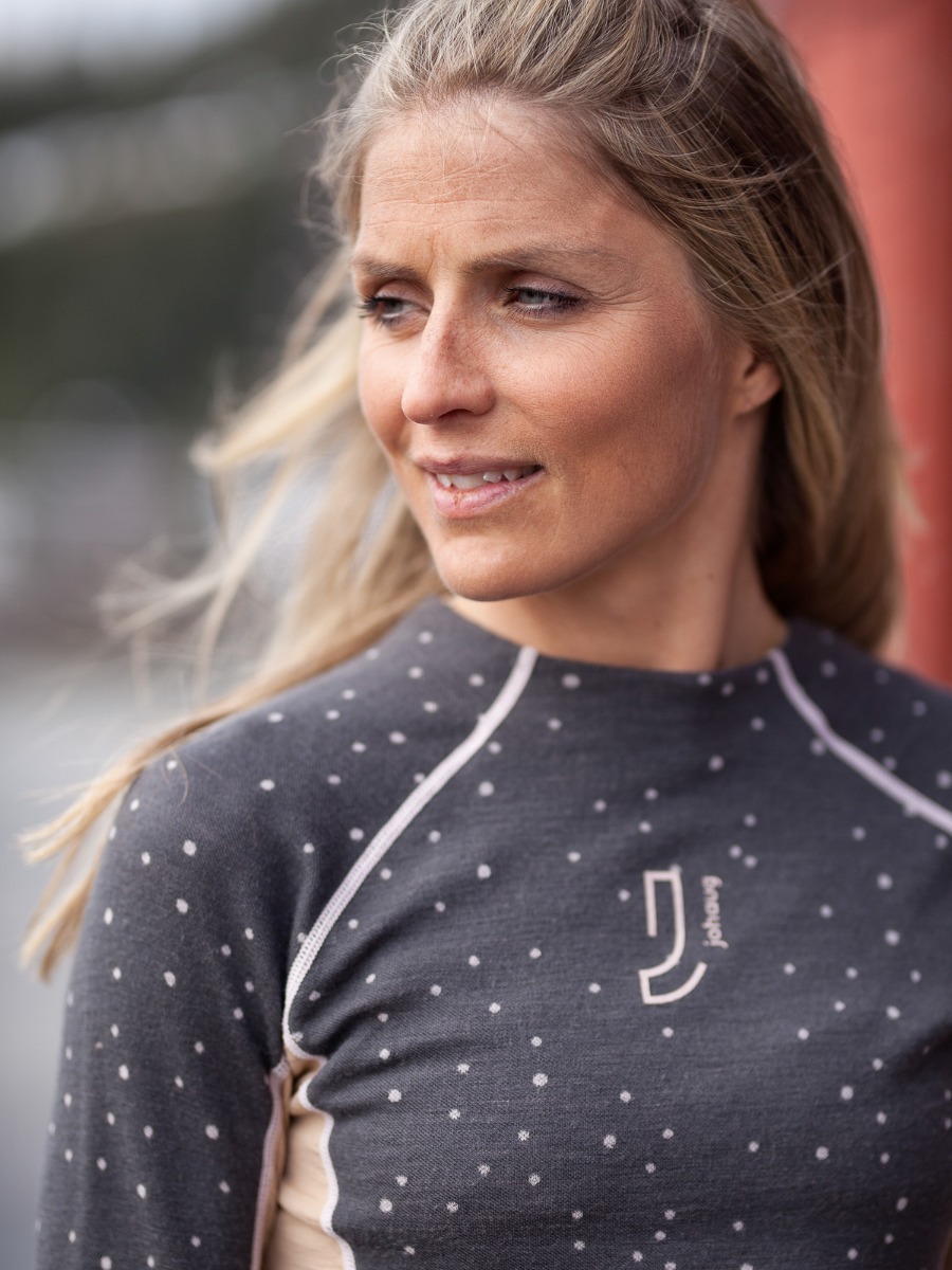 Johaug Maven Wool Long Sleeve Shadow