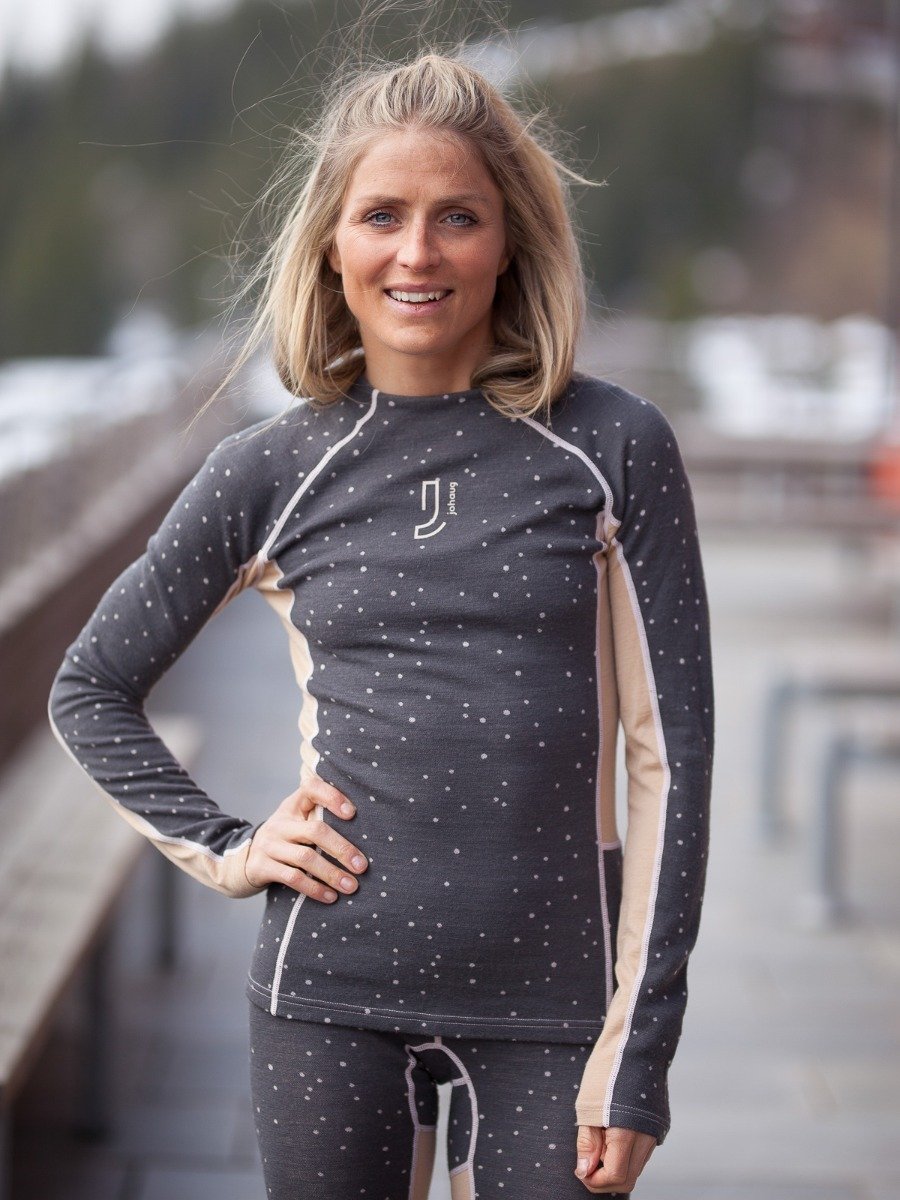 Johaug Maven Wool Long Sleeve Shadow