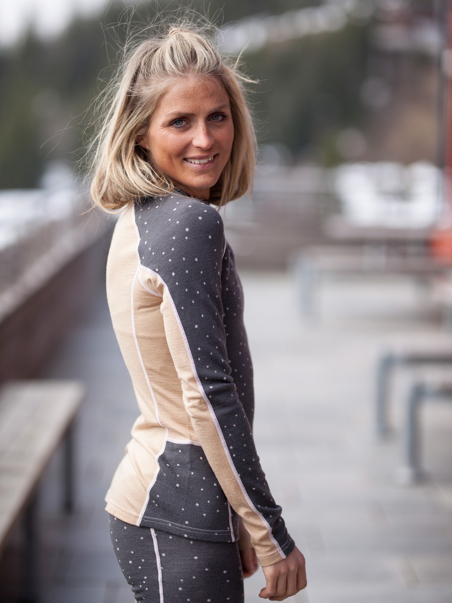 Johaug Maven Wool Long Sleeve Shadow
