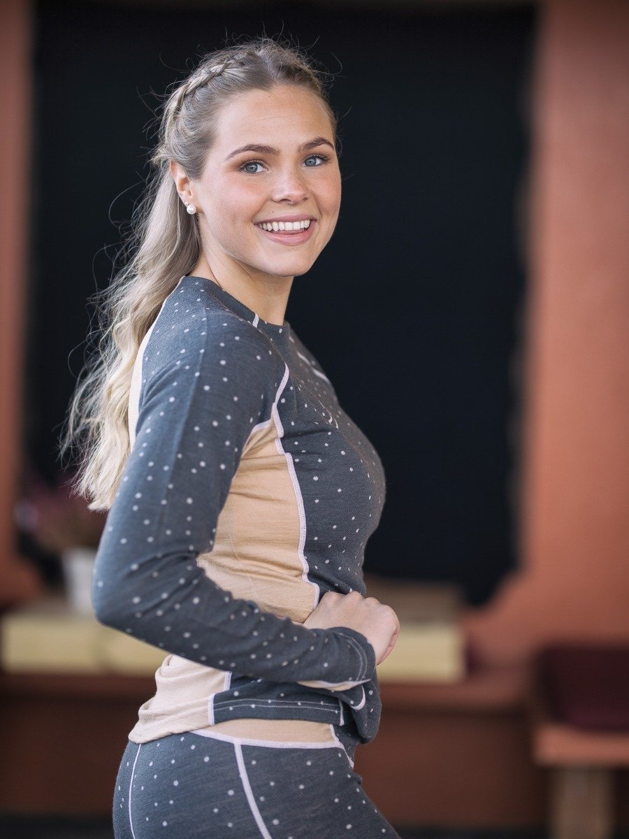 Johaug Maven Wool Long Sleeve Shadow