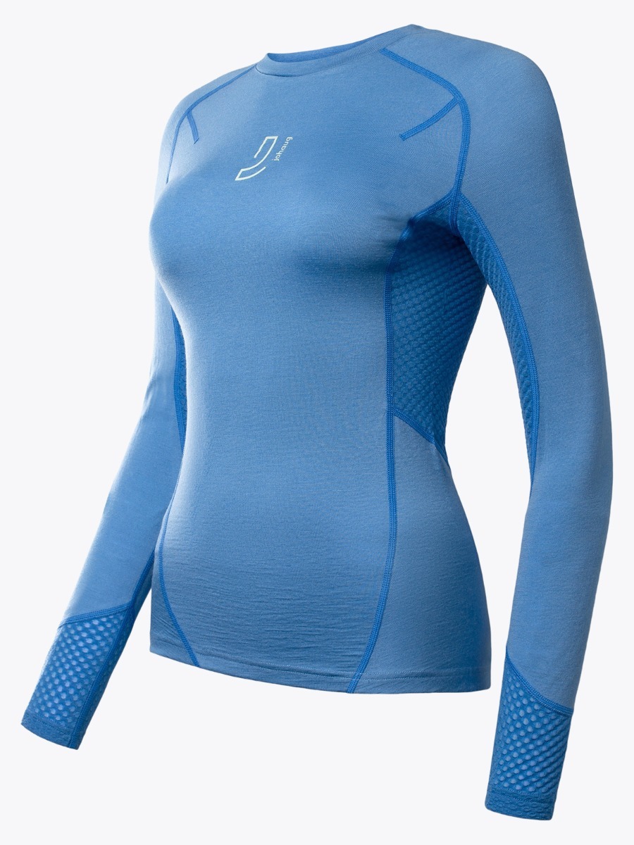 Johaug Lithe Tech-Wool Long Sleeve Lakeb