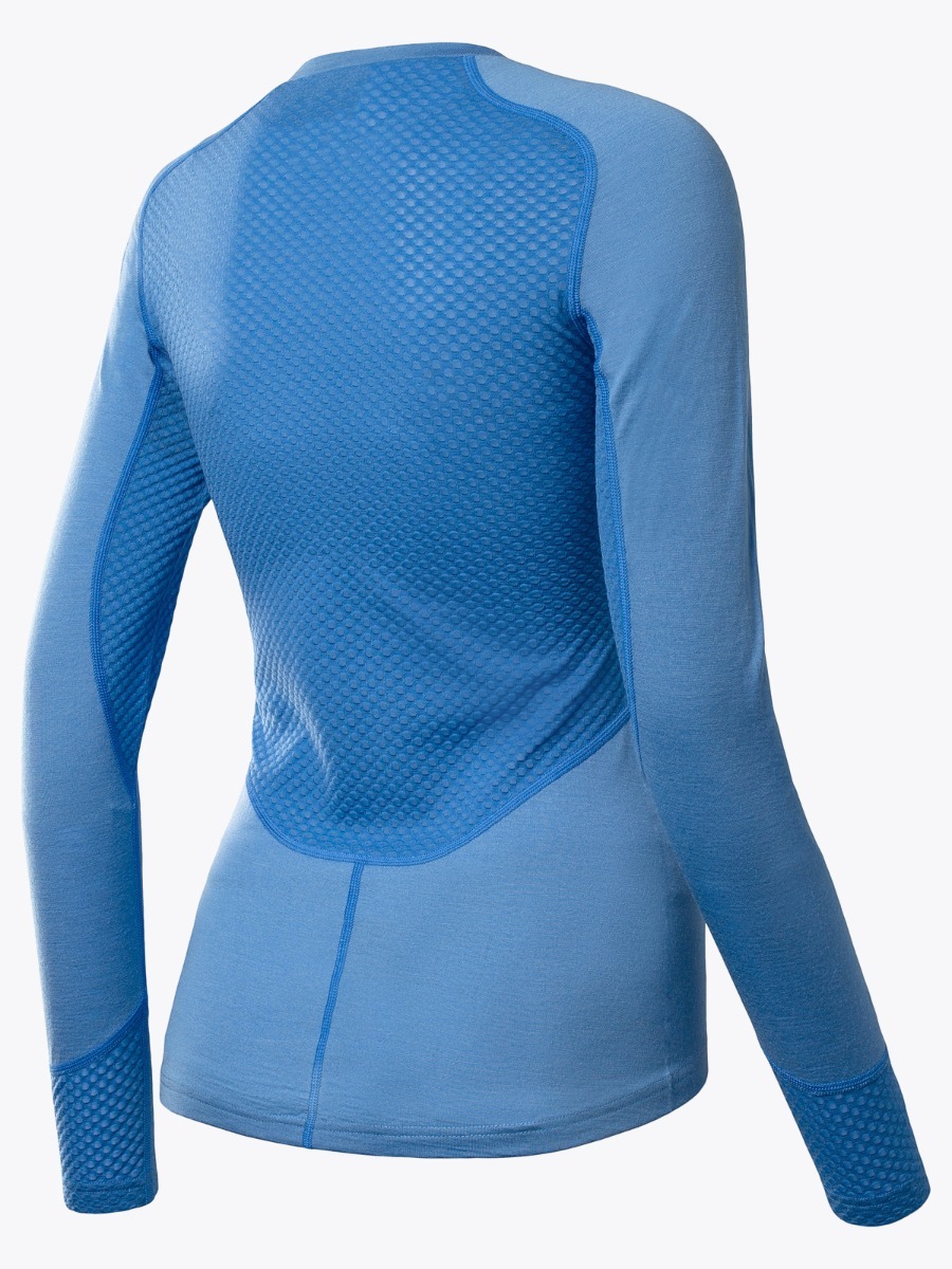 Johaug Lithe Tech-Wool Long Sleeve Lakeb