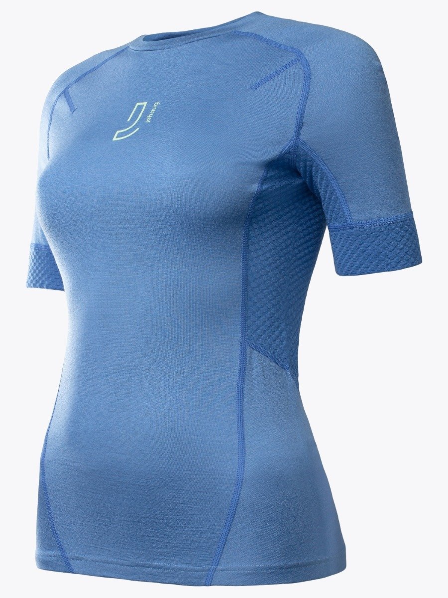 Johaug Lithe Tech-Wool Tee Lakeb