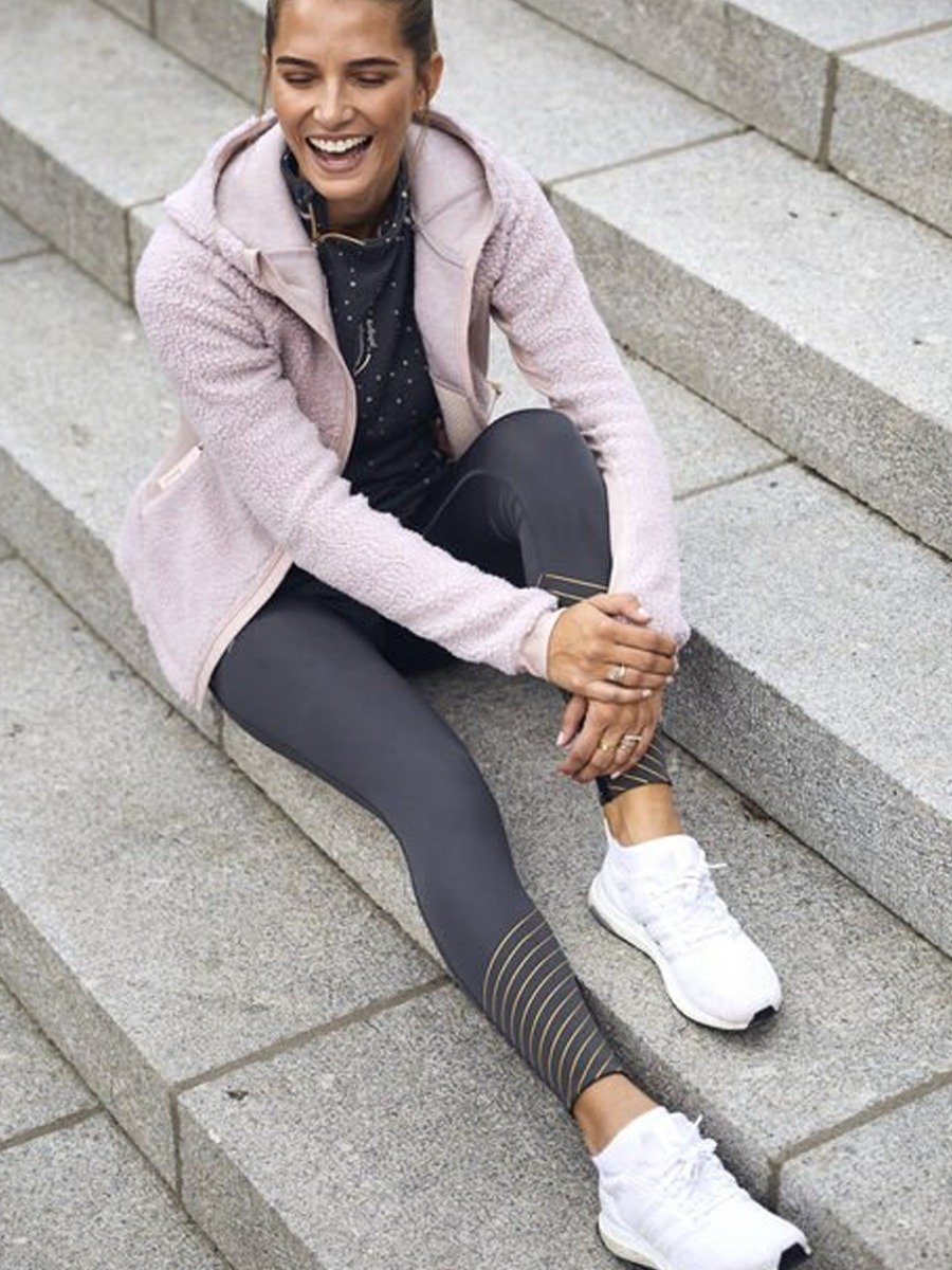 Johaug Moonray Interlock Tights Shadow