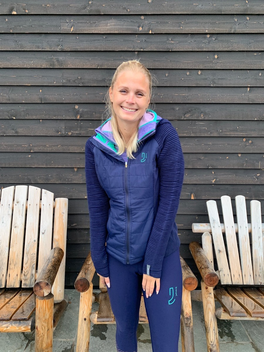 Johaug Ace Hybrid Jacket Evening blue