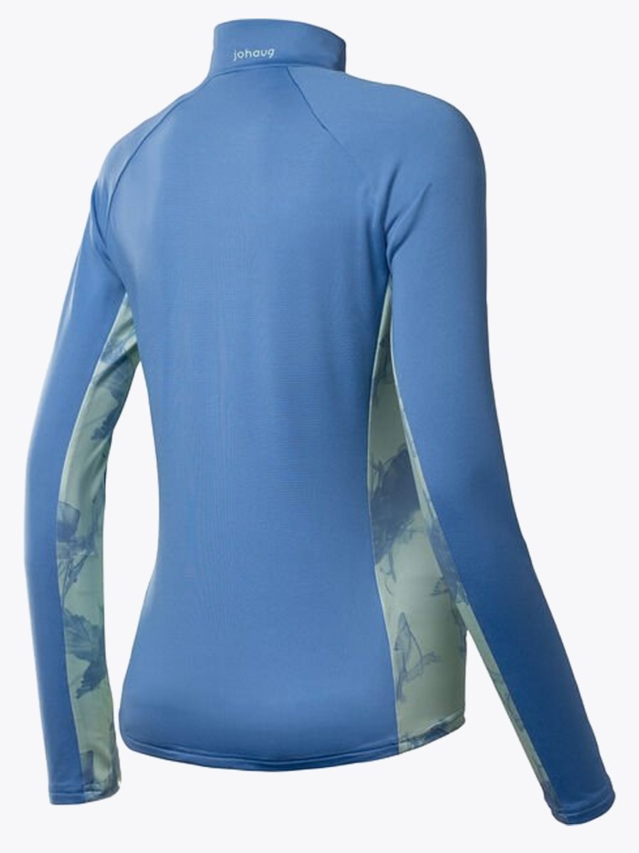 Johaug Jade Half Zip Lakeblue