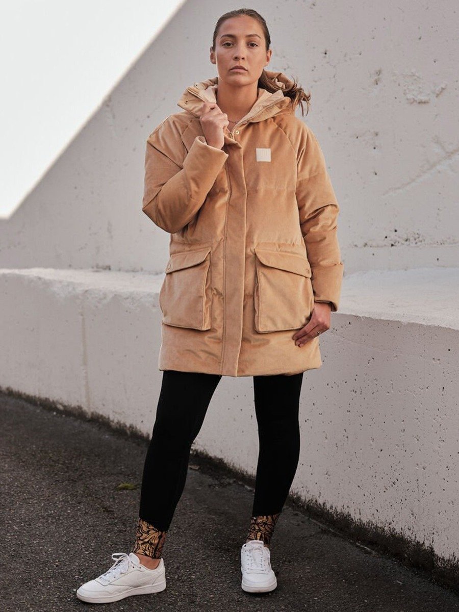 Johaug Rille Parka Beige